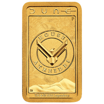 Lingou de aur Dune - House Atreides 1 g aur 2026