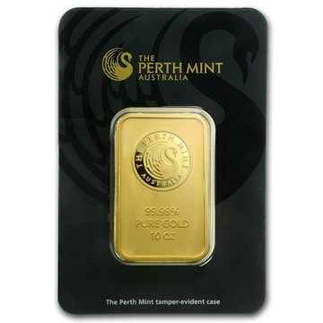 The Perth Mint: Sztabka Złota 10 uncji