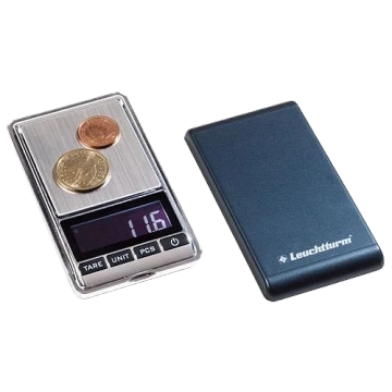 Leuchtturm - Balanță digitală pentru monede LIBRA MINI. Interval de măsurare: 0,01-100 g
