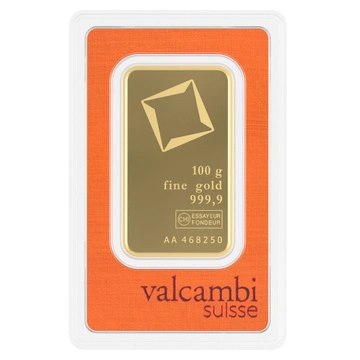 Lingou Valcambi 100 g aur