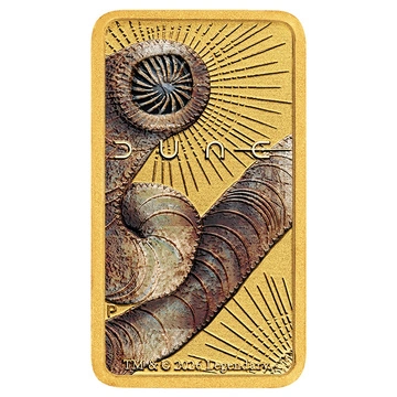 Lingou de aur The Perth Mint Dune colorat 1 g 2026