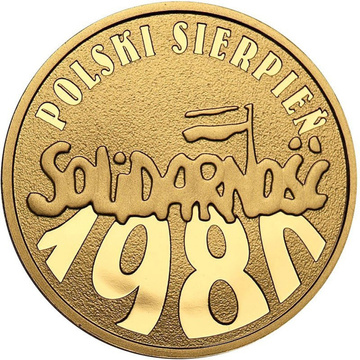 Polish August 1980 30 zł Gold 2010 Proof