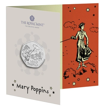 Mary Poppins 50 pence Cupronichel 2025