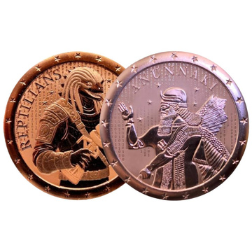 Set 2 Medalii Seria Aliens in Ufo 2 x 1 oz Cupru 2026