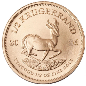 Krugerrand 1/2 oz aur 2026