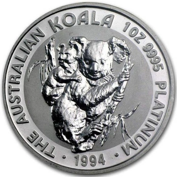 Koala 1 oz Platină 1994