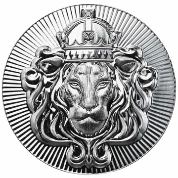 Medalie de argint Scottsdale Mint: Lion Stacker 1 uncie de argint
