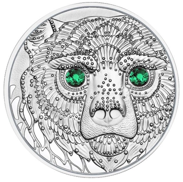 America - Puterea Vindecătoare a Ursului 20 Euro Argint 2023 Proof