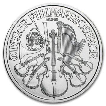 Vienna Philharmonic 1 oz Silver Various Years