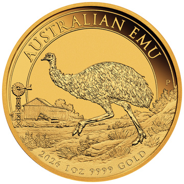 Australian Emu 1 oz Gold 2026