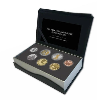 Set New Zealand Proof Currency 2022 Proof