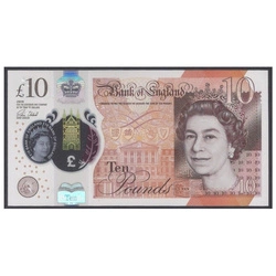 Bancnotă de 10 Lire Sterline Britanice - Regina Elisabeta a II-a Circulată