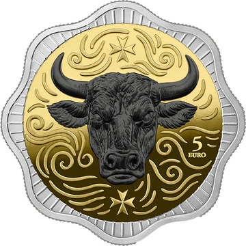 Maltese Ox aurit 1 oz Silver 2025