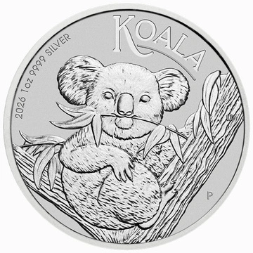 Srebrna Moneta Perth Mint Koala 1 uncja Srebra 2026