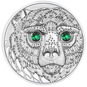America - Puterea Vindecătoare a Ursului 20 Euro Argint 2023 Proof