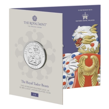 The Royal Tudor Beasts Seymour Panther 28.28 grame Cupronichel 2022