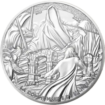 Monedă de argint Lord of the Rings: The Nazgûls' Attack in the Ruins Argint Ag. 333 10 Euro 2026