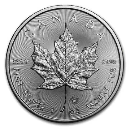 Kanadyjski Liść Klonowy 1 uncja Srebra 2017