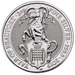 The Queen’s Beasts 2019: The Yale of Beaufort 2 oz Silver